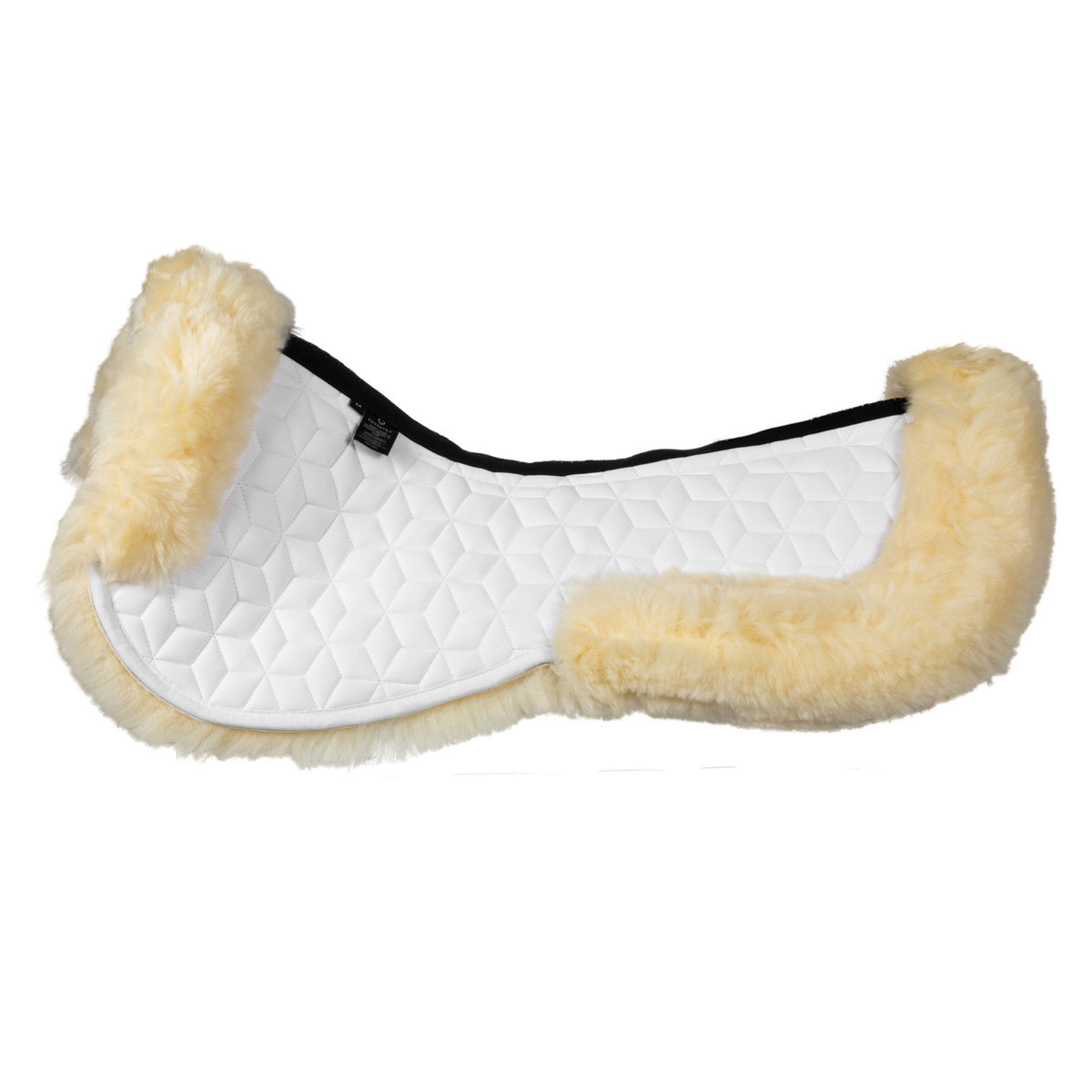 Equestro Technical fabric pad with sheepskin