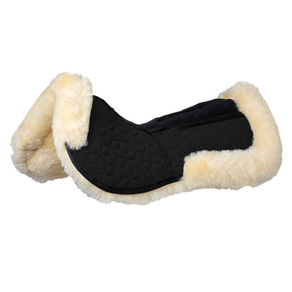 Equestro Elastane pad with pockets and sheepskin lining