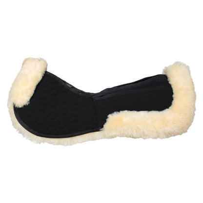Equestro Elastane pad with pockets and sheepskin lining