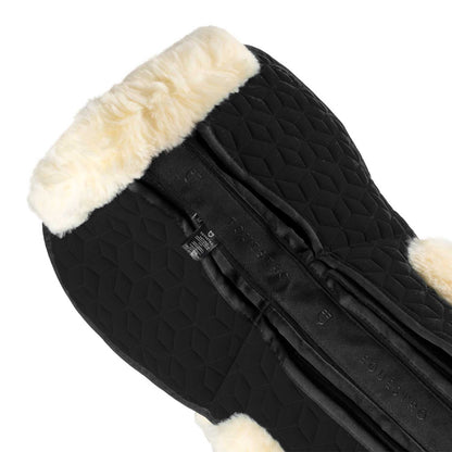 Equestro Elastane pad with pockets and sheepskin lining
