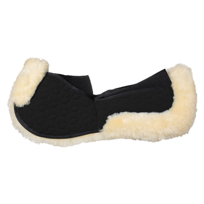Equestro Elastane pad with pockets and sheepskin lining