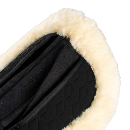 Equestro Elastane pad with pockets and sheepskin lining