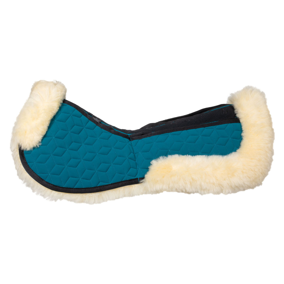 Equestro Elastane pad with pockets and sheepskin lining