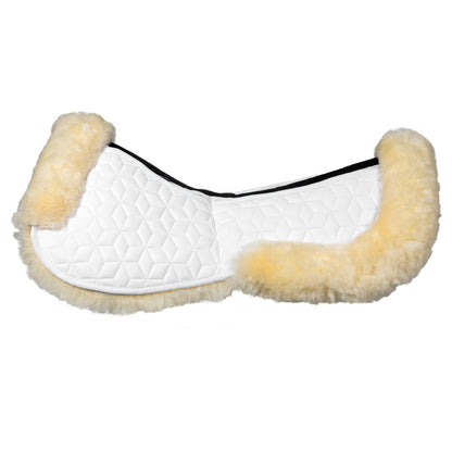 Equestro Elastane pad with pockets and sheepskin lining