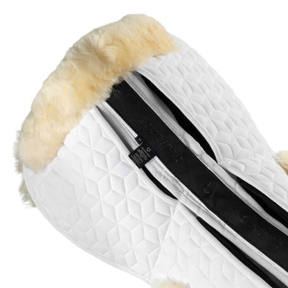 Equestro Elastane pad with pockets and sheepskin lining