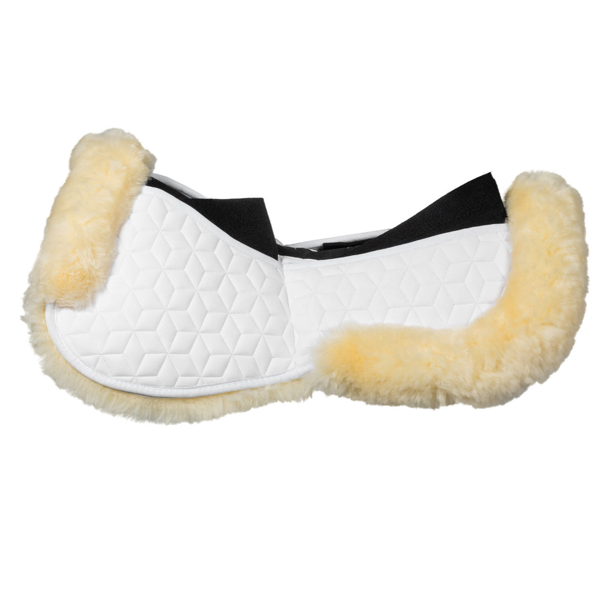 Equestro Elastane pad with pockets and sheepskin lining