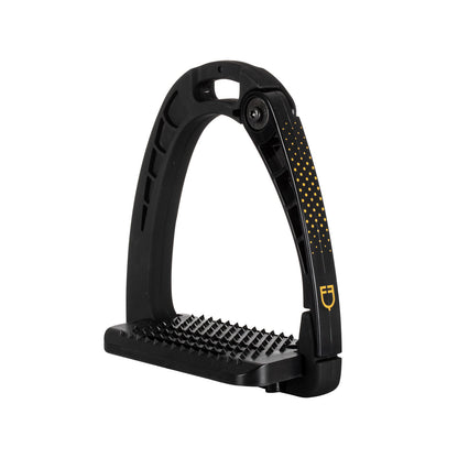Equestro Junior stirrups side opening and wide tread
