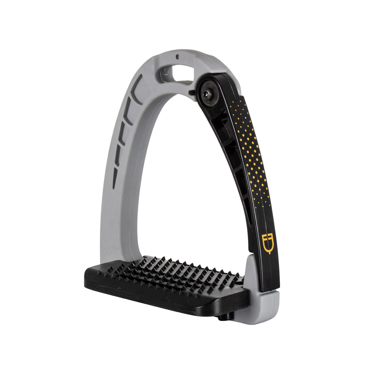 Equestro Junior stirrups side opening and wide tread