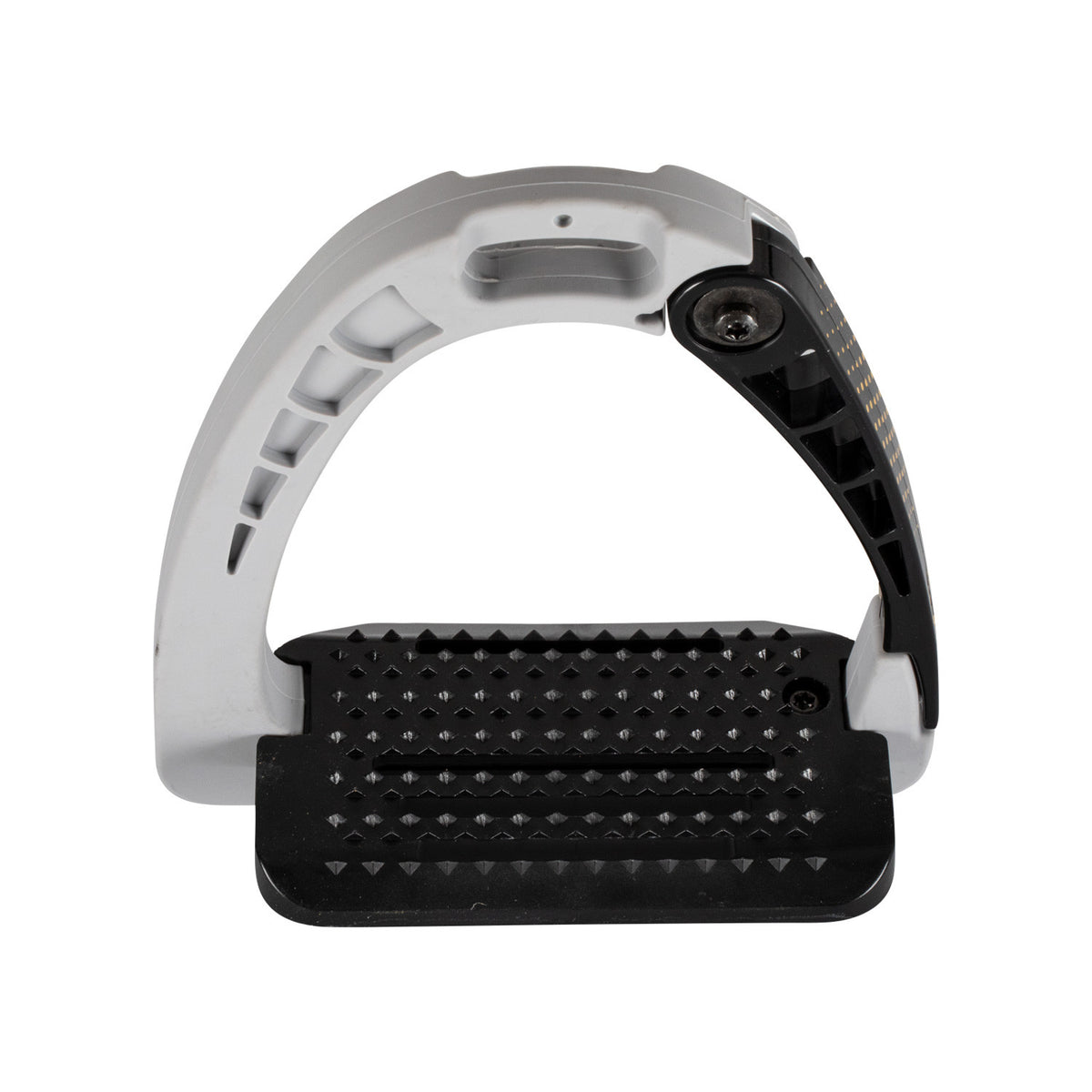 Equestro Junior stirrups side opening and wide tread