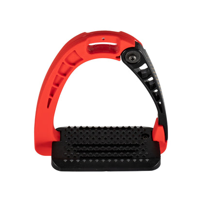 Equestro Junior stirrups side opening and wide tread