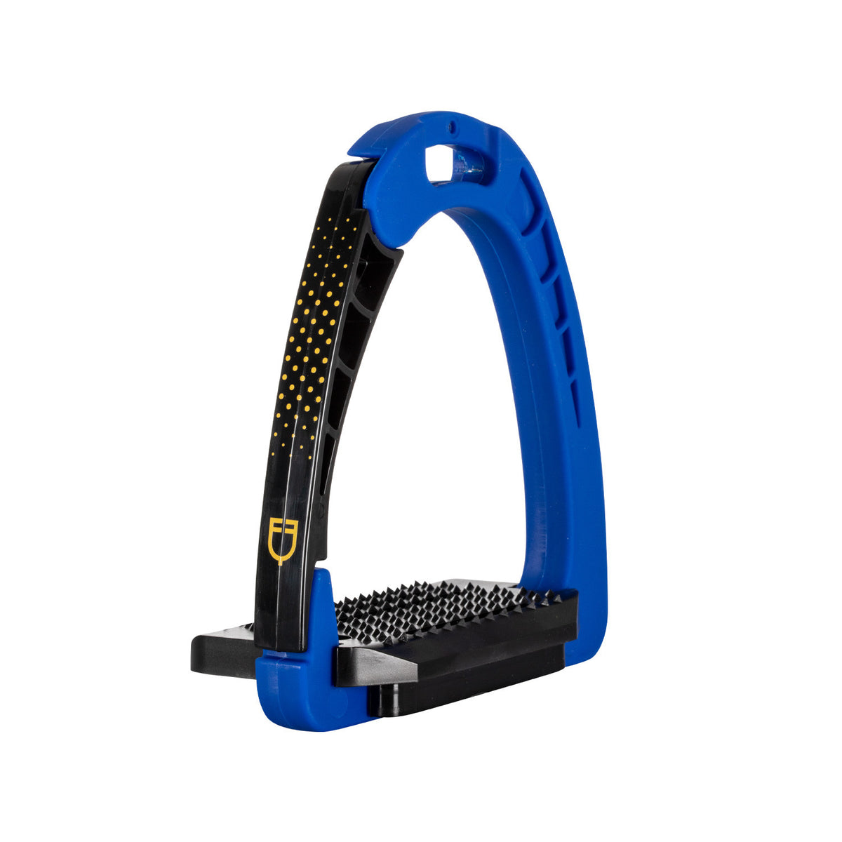 Equestro Junior stirrups side opening and wide tread