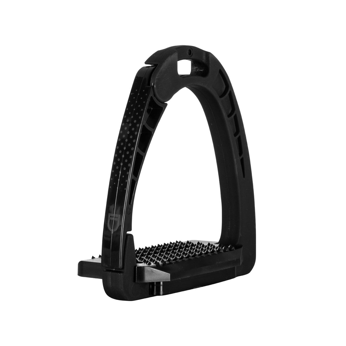 Equestro Junior stirrups side opening and wide tread