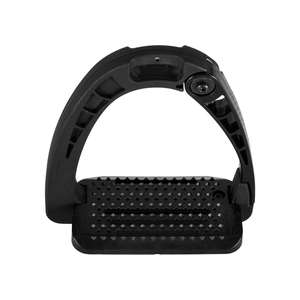 Equestro Junior stirrups side opening and wide tread