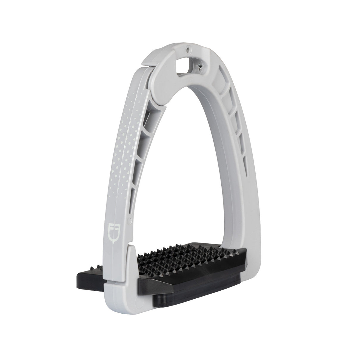 Equestro Junior stirrups side opening and wide tread