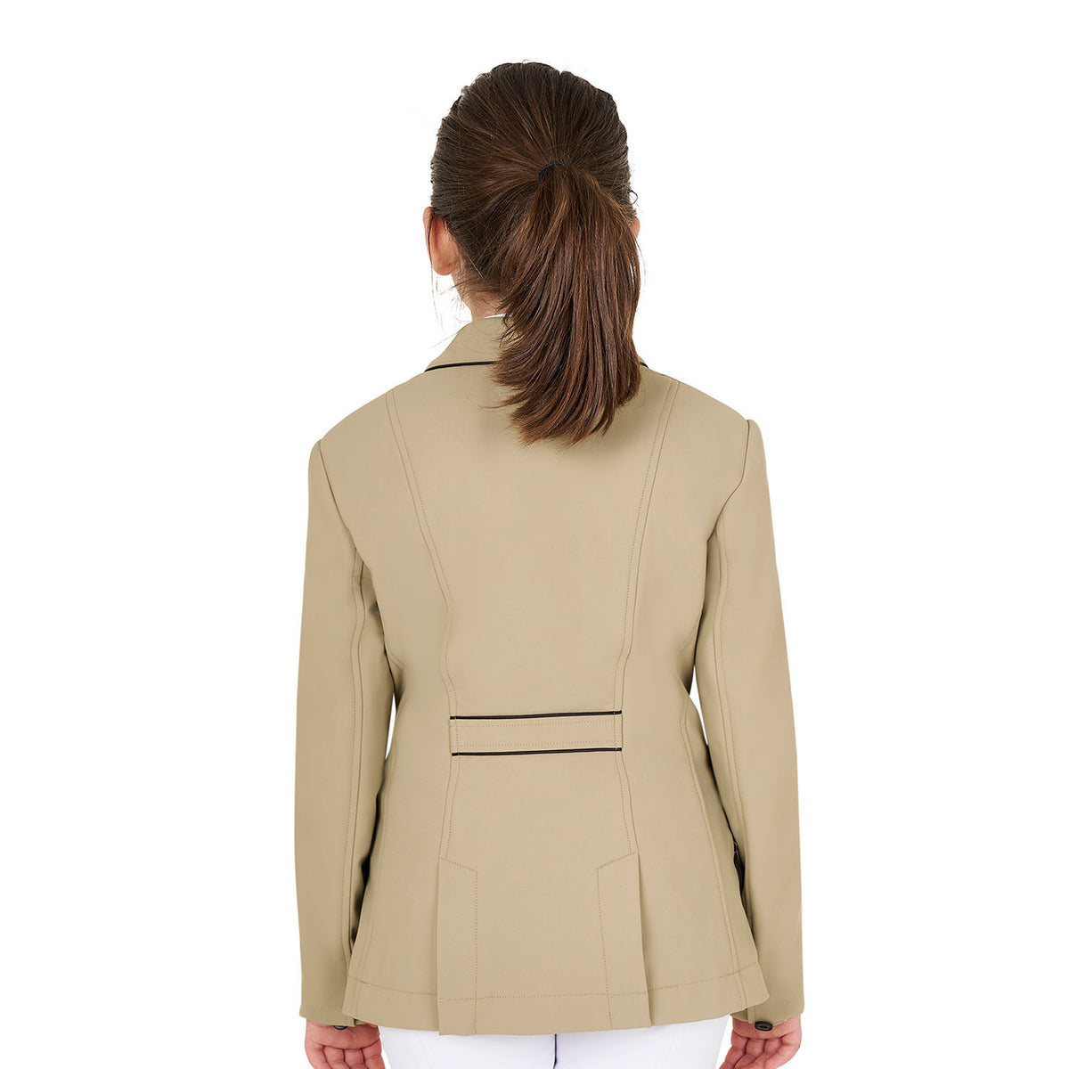 Equestro Girls' competition jacket in technical fabric