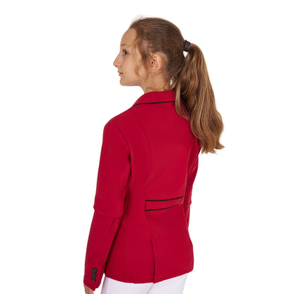 Equestro Girls' competition jacket in technical fabric