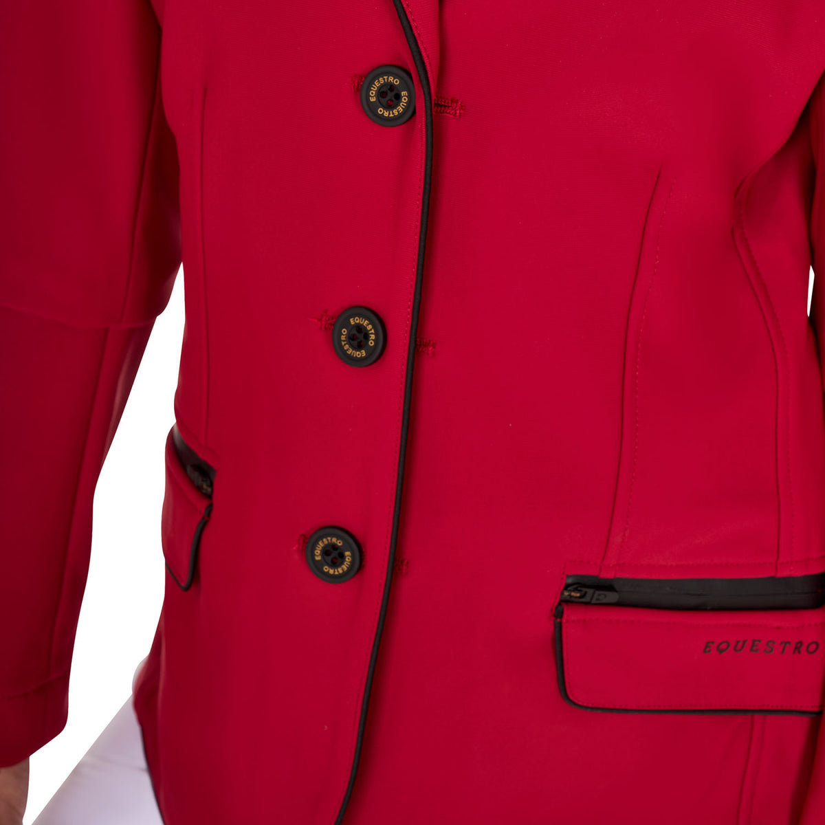 Equestro Girls' competition jacket in technical fabric