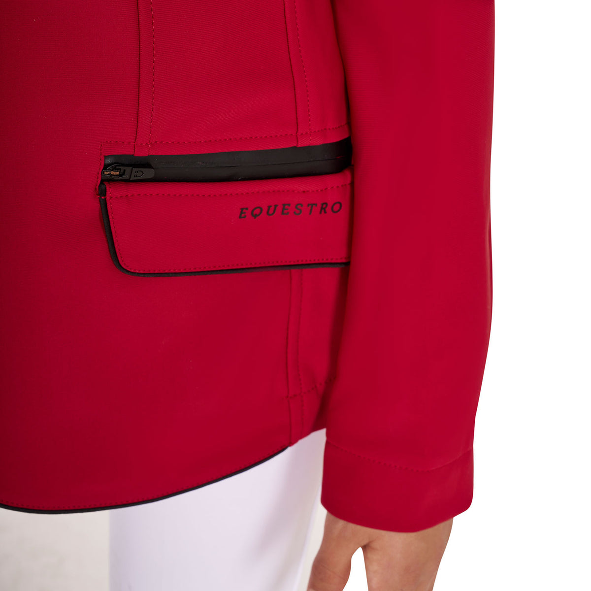 Equestro Girls' competition jacket in technical fabric