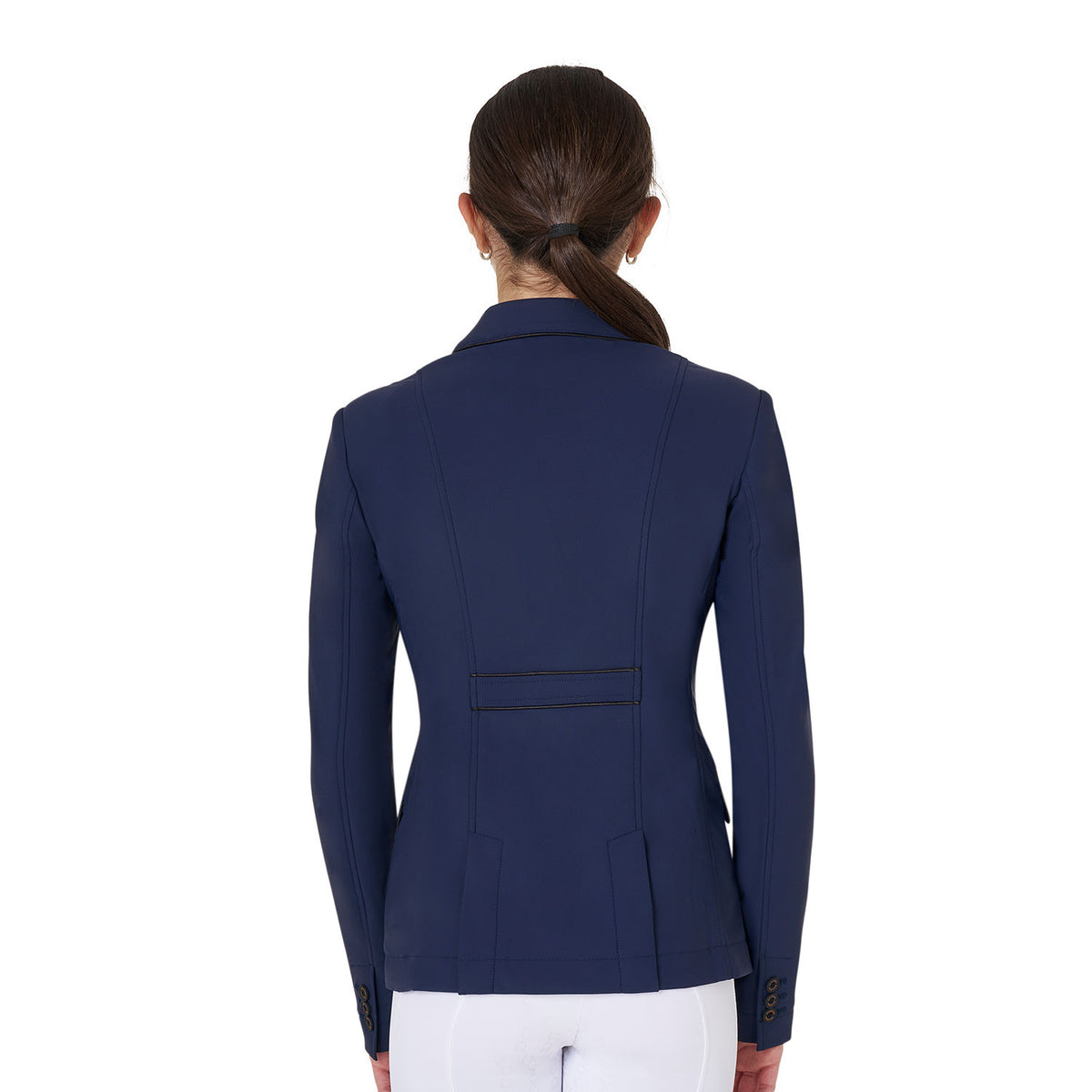 Equestro Girls' competition jacket in technical fabric