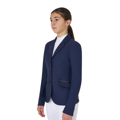 Equestro Girls' competition jacket in technical fabric