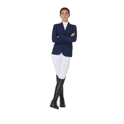 Equestro Girls' competition jacket in technical fabric