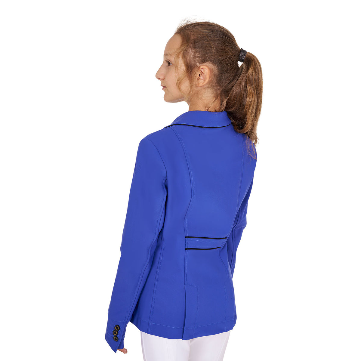 Equestro Girls' competition jacket in technical fabric