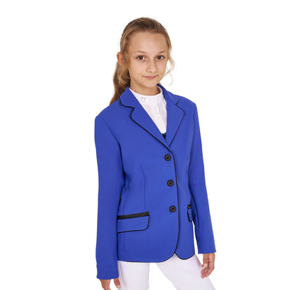 Equestro Girls' competition jacket in technical fabric