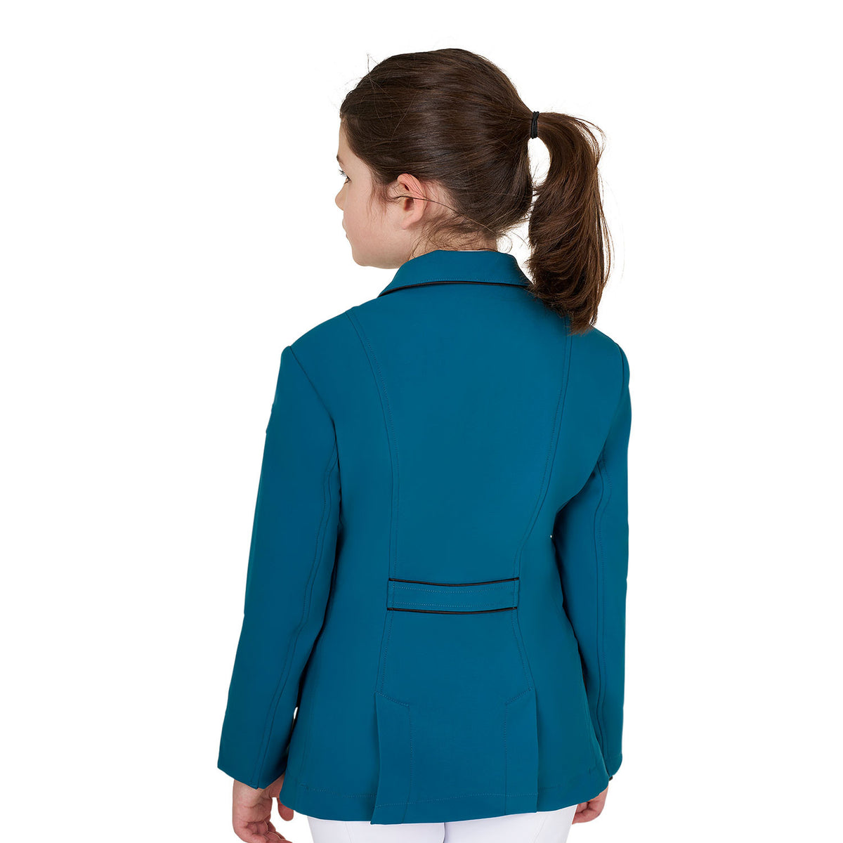 Equestro Girls' competition jacket in technical fabric