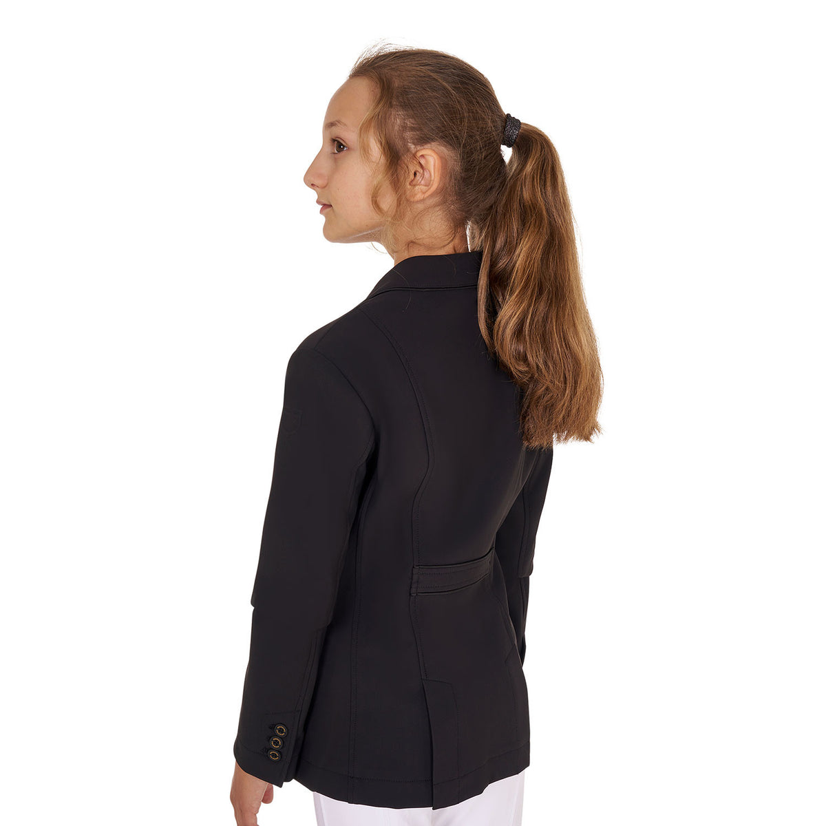 Equestro Girls' competition jacket in technical fabric
