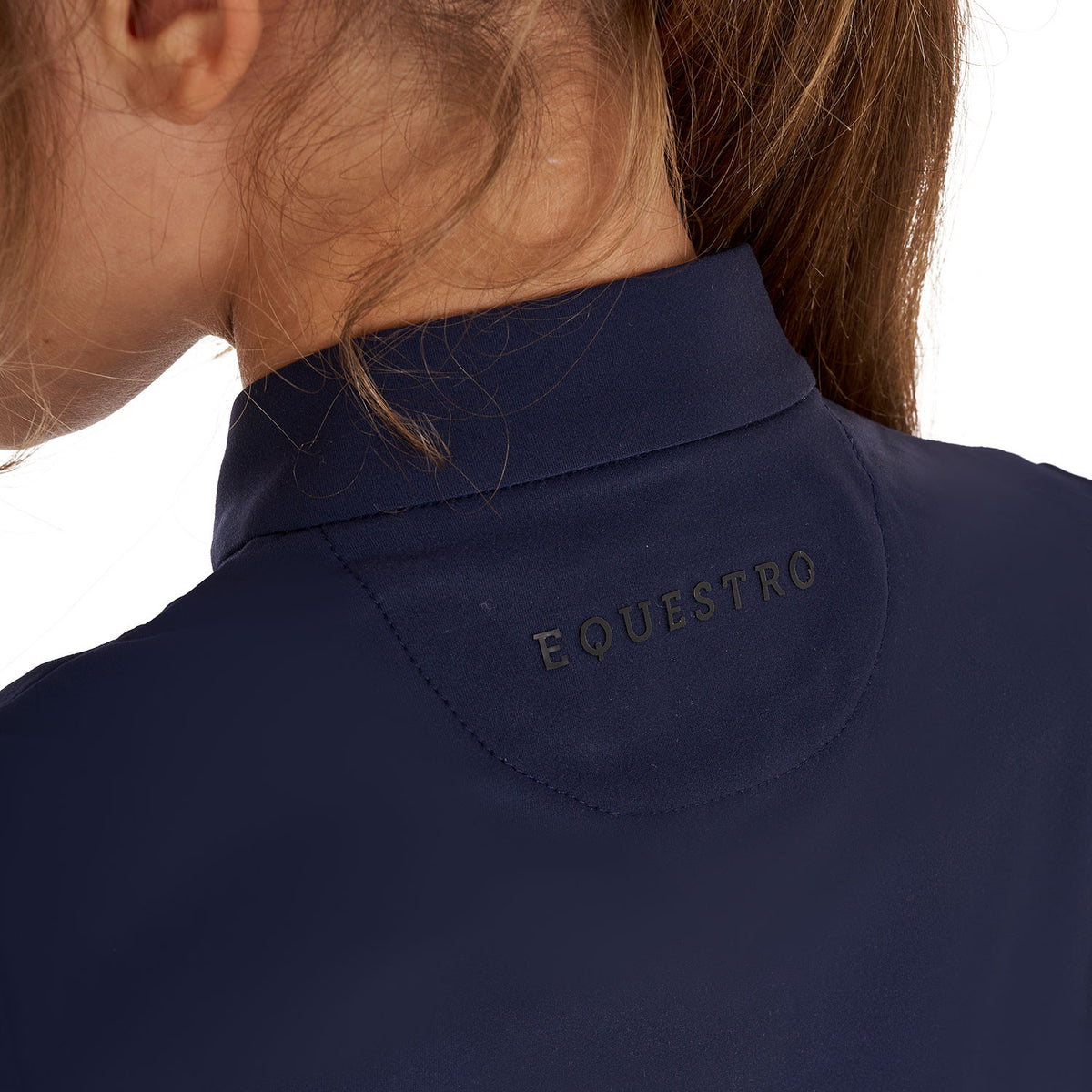 Equestro Girls' long-sleeved training base layer