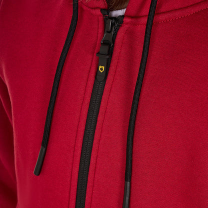Equestro Girls' full zip sweatshirt inner fleece