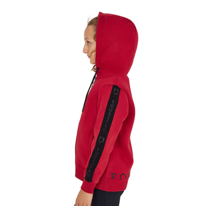 Equestro Girls' full zip sweatshirt inner fleece