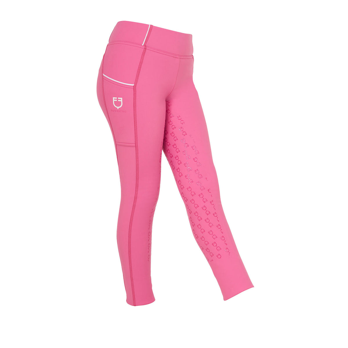 Equestro Girls' fleece lining leggings