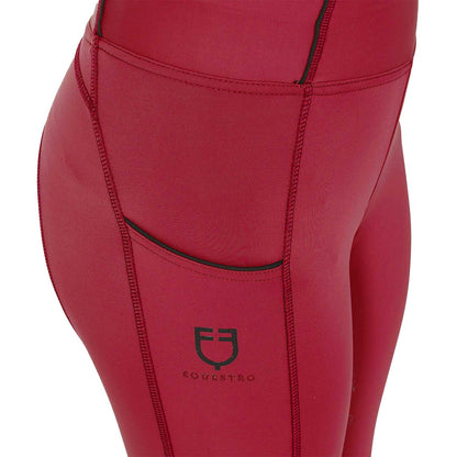 Equestro Girls' fleece lining leggings