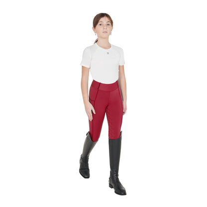 Equestro Girls' fleece lining leggings