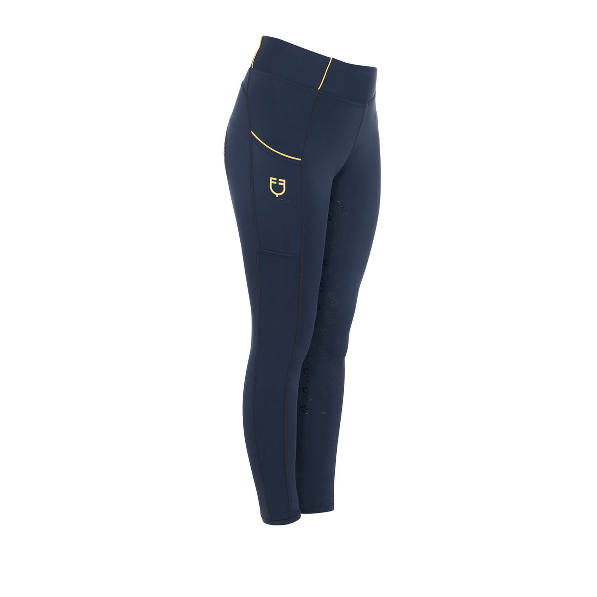 Equestro Girls' fleece lining leggings