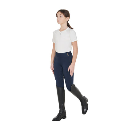 Equestro Girls' fleece lining leggings