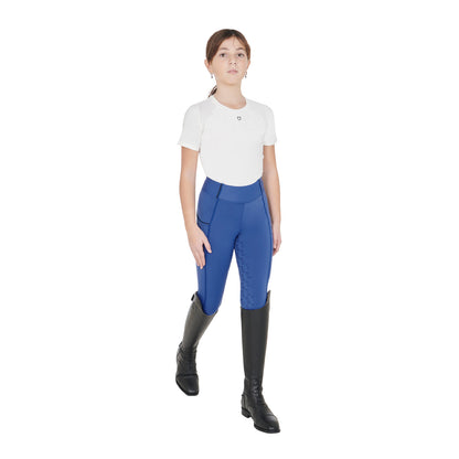 Equestro Girls' fleece lining leggings