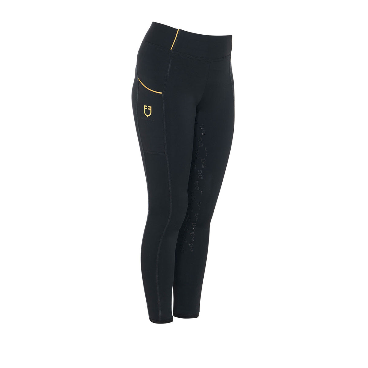 Equestro Girls' fleece lining leggings