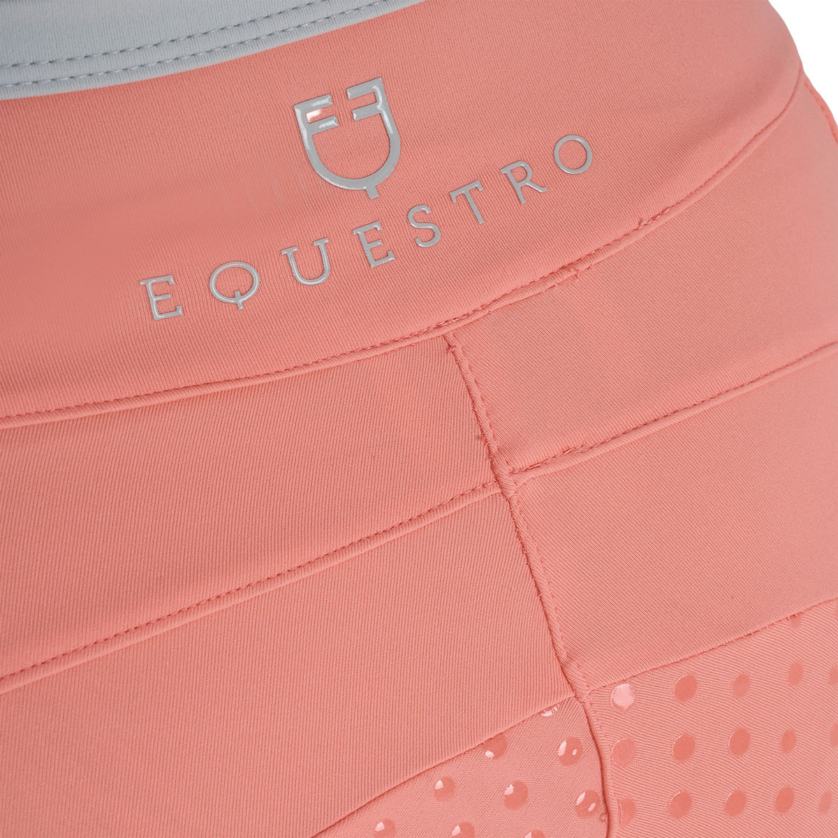Equestro Girls' leggings with perforated decorations
