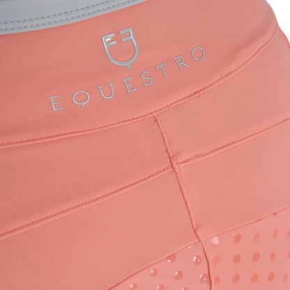 Equestro Girls' leggings with perforated decorations