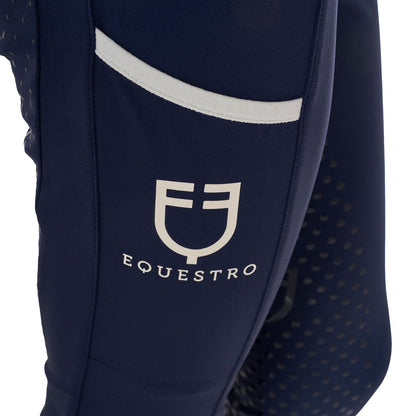 Equestro Girls' leggings with perforated decorations
