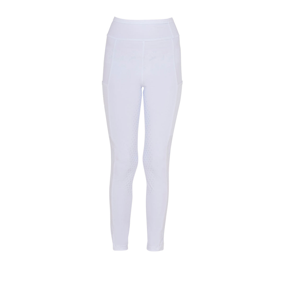 Equestro Girls' leggings with perforated decorations