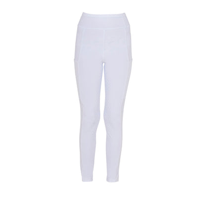Equestro Girls' leggings with perforated decorations