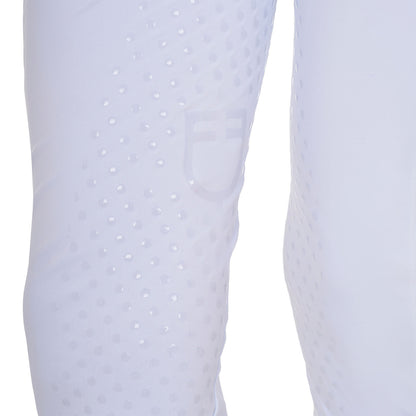 Equestro Girls' leggings with perforated decorations