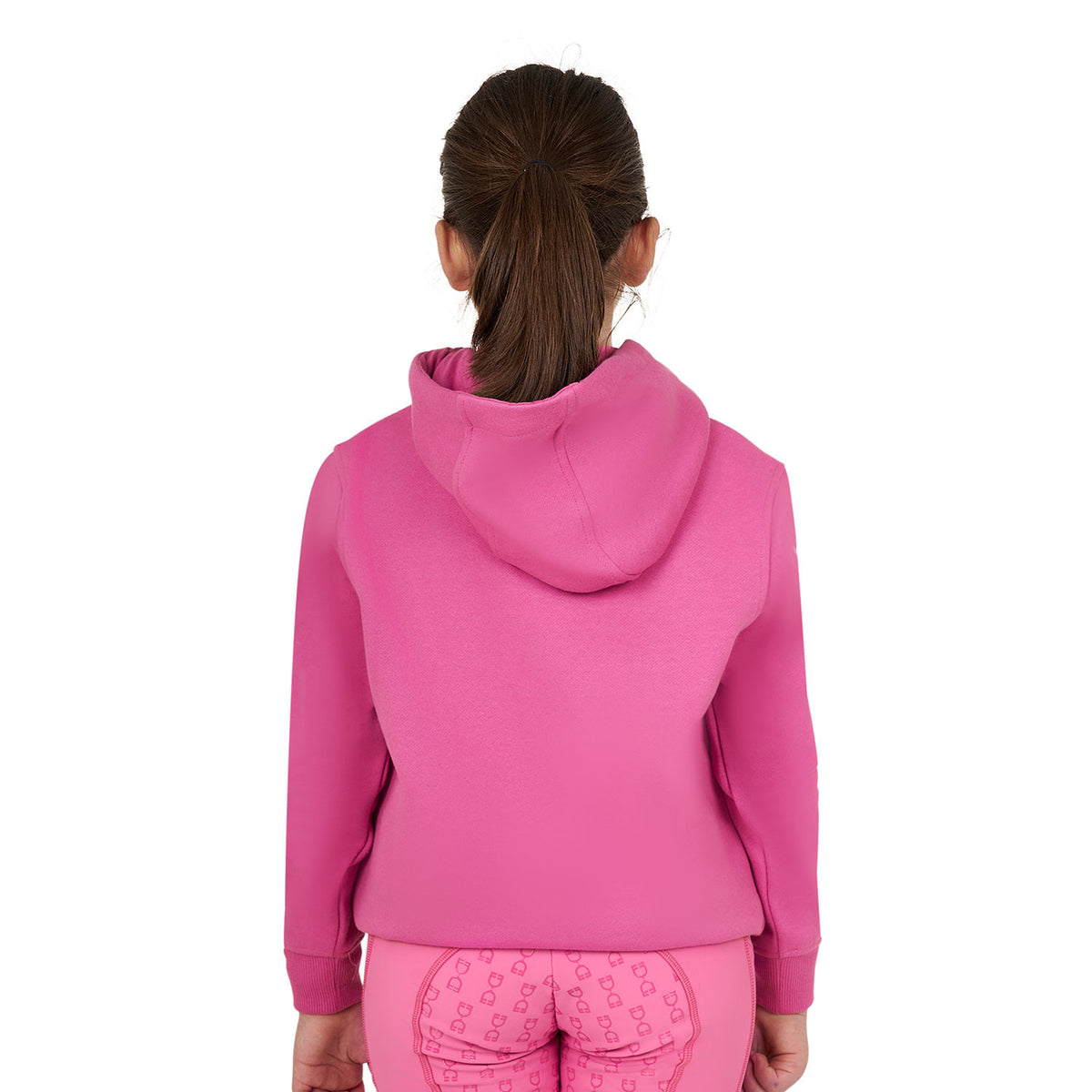 Equestro Girls' Winter Love hooded sweatshirt