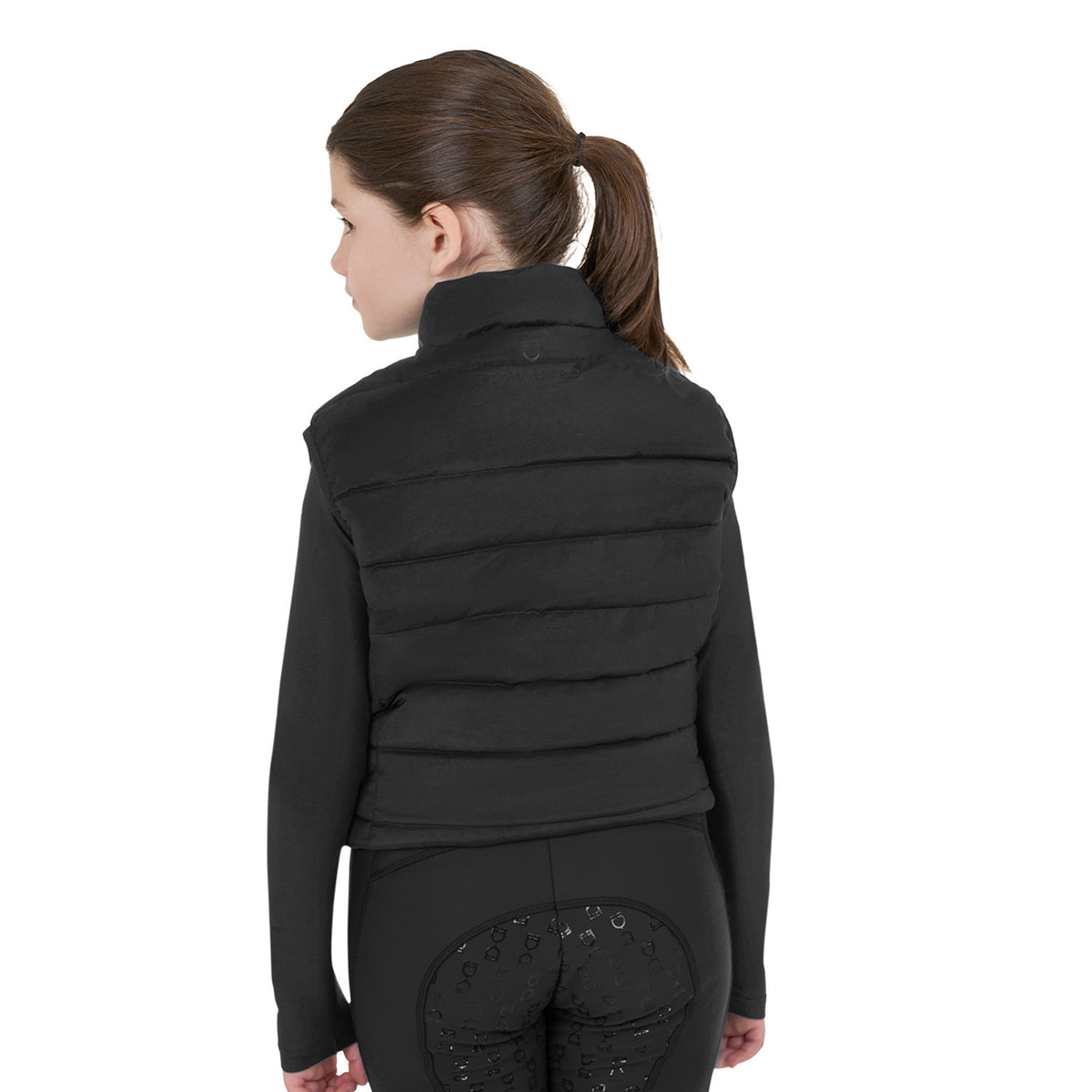 Equestro Girls' technical nylon vest