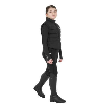 Equestro Girls' technical nylon vest