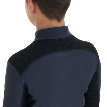 Equestro Boys' training base layer in technical fabric