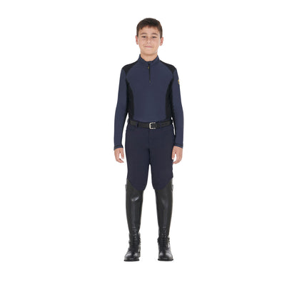 Equestro Boys' training base layer in technical fabric